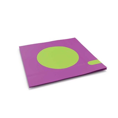 Guardanapo de papel Coza Duo pequeno 12x12cm roxo