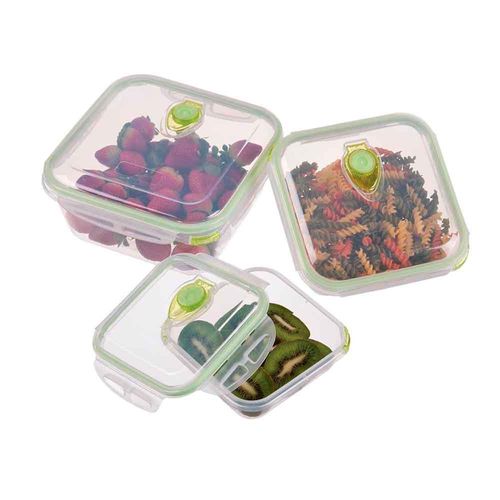 Jogo de potes a vácuo Mor Conservare Jogo de potes a vácuo Mor Conservare