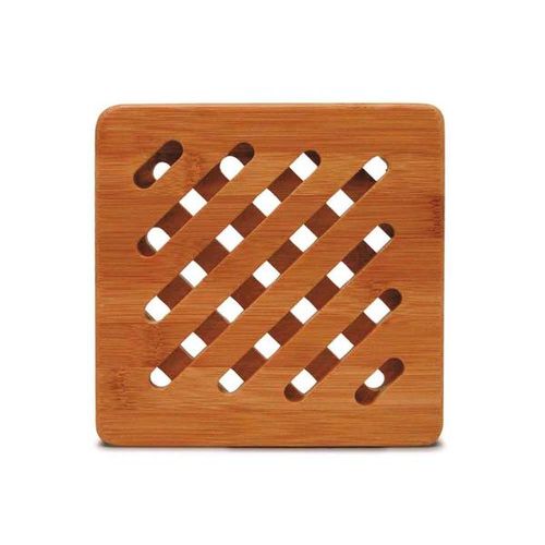 Descanso de travessa em bambu Tyft 17cm Descanso de travessa em bambu Tyft 17cm