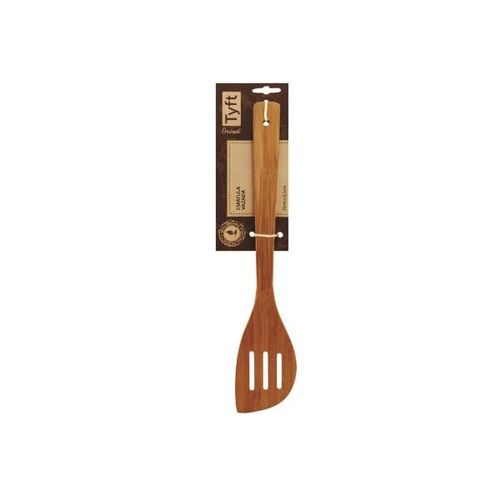 Espátula vazada gourmet Yoi Tyft Bamboo 35cm Espátula vazada gourmet Yoi Tyft Bamboo 35cm