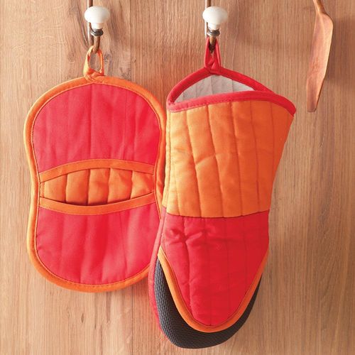 Jogo cozinha Corttex Bonjour 2 peças vermelho Jogo cozinha Corttex Bonjour 2 peças vermelho