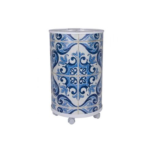 Cooler para bebidas Anabell Cerâmica Mexicana 75 latas Cooler para bebidas Anabell Cerâmica Mexicana 75 latas