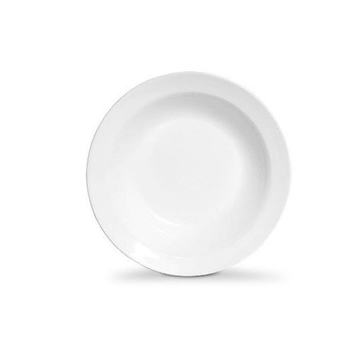 Tigela redonda em cerâmica Scalla Milão 39cm branco