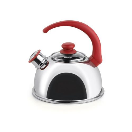 Chaleira em inox Forma Vivace 1,8L vermelho Chaleira em inox Forma Vivace 1,8L vermelho