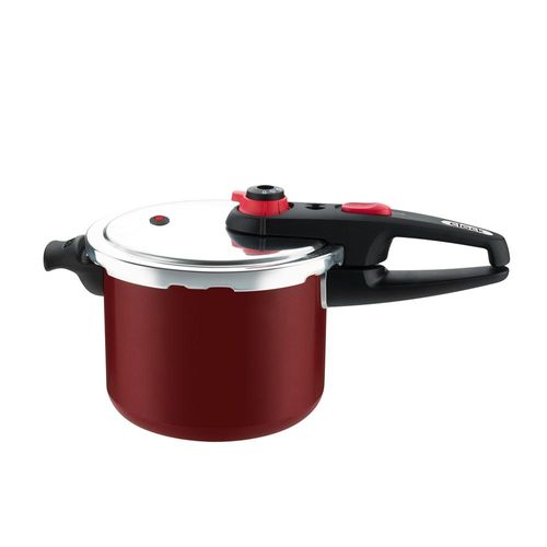Panela de pressão Clock Conforto 4,5 litros vermelha Panela de pressão Clock Conforto 4,5 litros vermelha