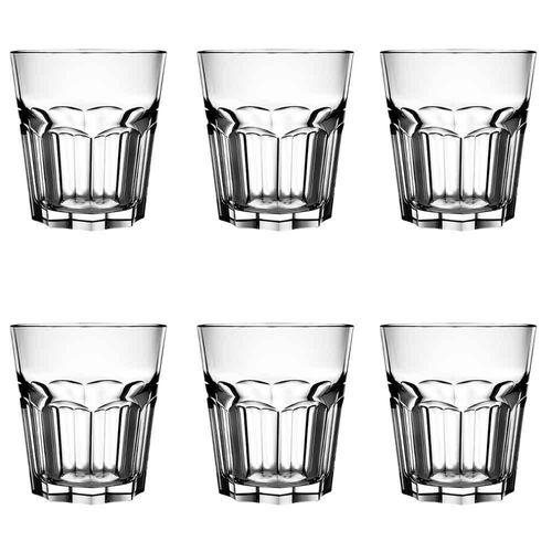 Jogo de copos em vidro Mor Modern 6 peças 380ml Jogo de copos em vidro Mor Modern 6 peças 380ml