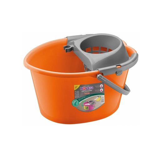 Balde Bettanin Noviça 14 litros laranja Balde Bettanin Noviça 14 litros laranja