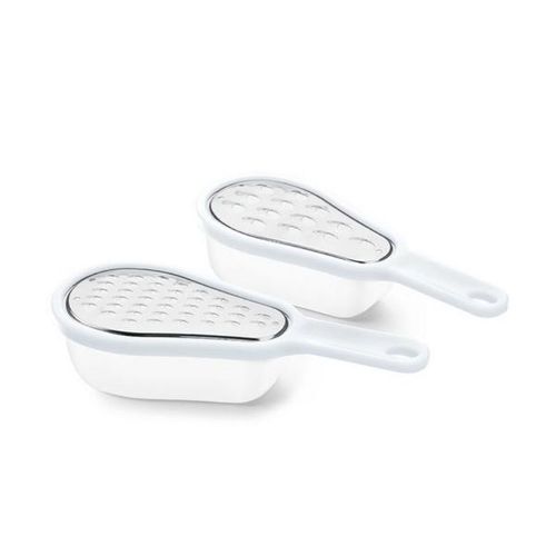 Jogo de mini raladores com recipientes Hercules 2 peças Jogo de mini raladores com recipientes Hercules 2 peças