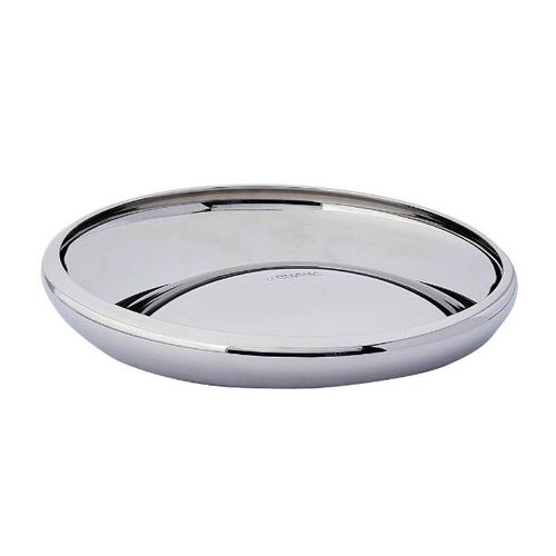 Fruteira Bomboniere redonda em inox polido Prana 24,5cm Fruteira Bomboniere redonda em inox polido Prana 24,5cm