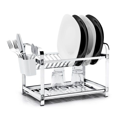 Escorredor mak inox 16 pratos