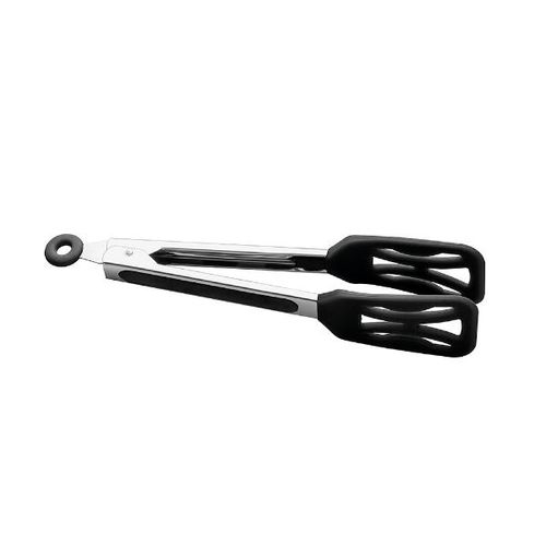 Pegador em inox e silicone Hercules 23cm preto Pegador em inox e silicone Hercules 23cm preto