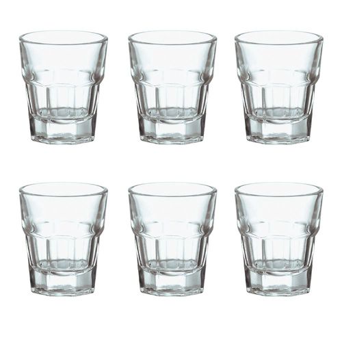 Jogo de copos shot em vidro Bon Gourmet Allure 30ml 6 peças Jogo de copos shot em vidro Bon Gourmet Allure 30ml 6 peças