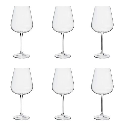 Jogo de taças para água Bohemia Amundsen 6 peças 670ml Jogo de taças para água Bohemia Amundsen 6 peças 670ml