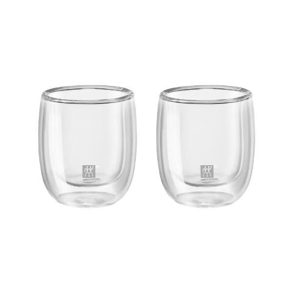 Jogo de copos de expresso em vidro Zwilling 80ml 2 peças