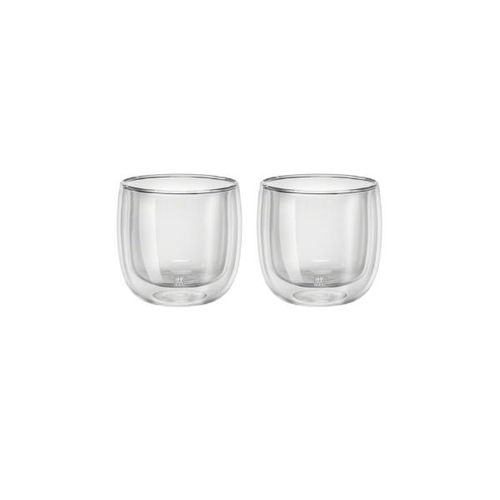 Jogo de copos de chá em vidro Zwilling 240ml 2 peças Jogo de copos de chá em vidro Zwilling 240ml 2 peças