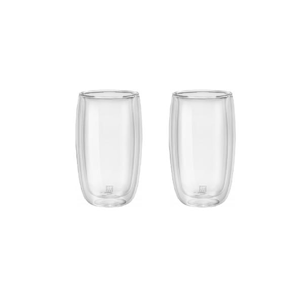 Jogo de copos Zwilling parede dupla long 350ml 2 peças