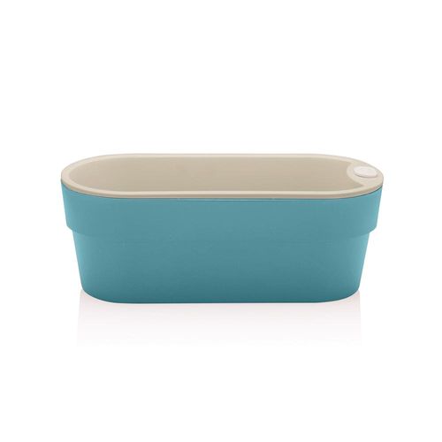 Hortinha autoirrigável Ou Plantar azul Hortinha autoirrigável Ou Plantar azul