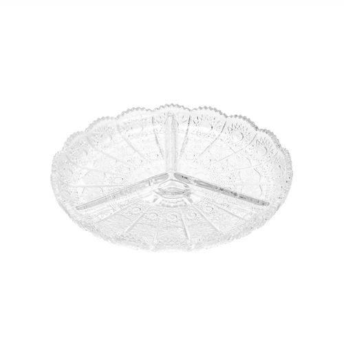 Petisqueira em cristal Wolff Starry 20cm Petisqueira em cristal Wolff Starry 20cm