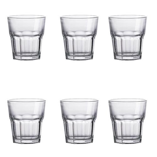 Jogo de copos baixos em vidro Bon Gourmet 310ml 6 peças Jogo de copos baixos em vidro Bon Gourmet 310ml 6 peças
