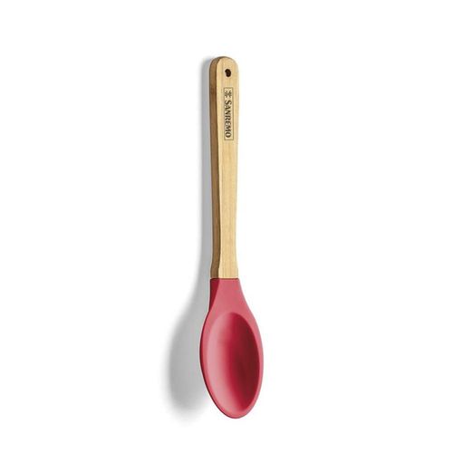 Colher bambu e silicone Sanremo 25cm vermelha Colher bambu e silicone Sanremo 25cm vermelha