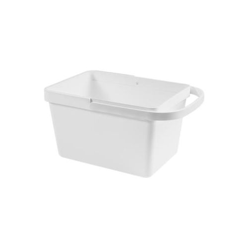 Organizador slim com alça em polipropileno Coza Loft branco