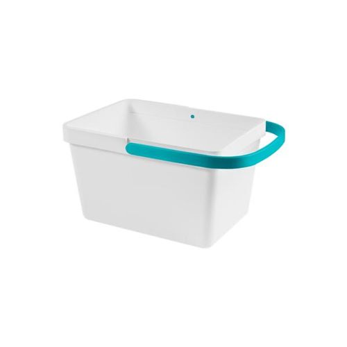 Organizador slim com alça em polipropileno Coza Loft verde