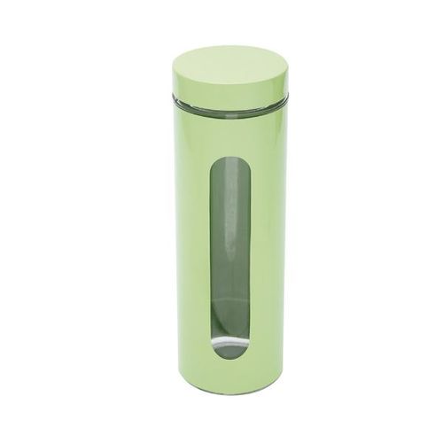 Porta mantimentos em aço inox Bon Gourmet 1,6 litro verde