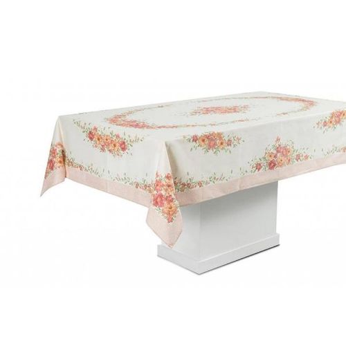 Toalha de mesa redonda Karsten Eco Louna 1mx60cm Toalha de mesa redonda Karsten Eco Louna 1mx60cm