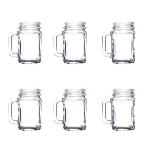 Jogo de copos de vidro para licor Bon Gourmet 6 peças 34ml Jogo de copos de vidro para licor Bon Gourmet 6 peças 34ml