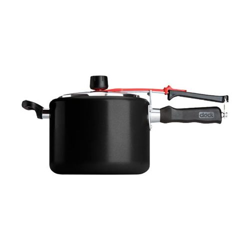 Panela de pressão Clock Control Original 7 litros preta Panela de pressão Clock Control Original 7 litros preta
