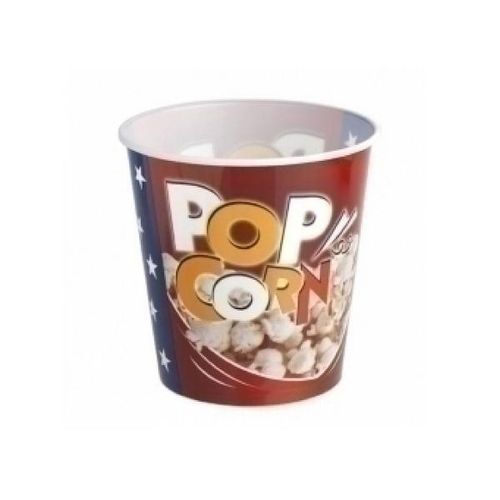 Pote para pipoca Btc Pop Corn 19cm  marrom Pote para pipoca Btc Pop Corn 19cm  marrom