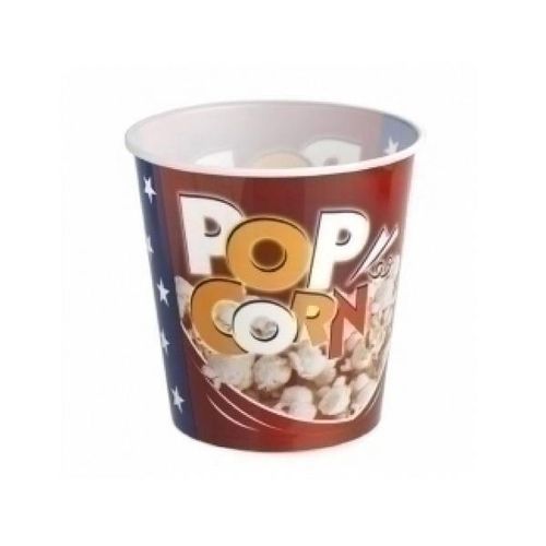 Pote para pipoca Btc Pop Corn 22cm marrom Pote para pipoca Btc Pop Corn 22cm marrom