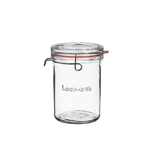 Pote com tampa removivel Luigi Bormioli Lock Eat 1 litro Pote com tampa removivel Luigi Bormioli Lock Eat 1 litro