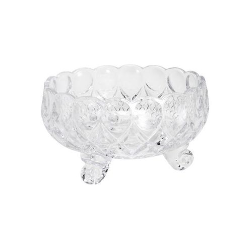 Fruteira com pé em cristal Wolff Angélica 20x14x10cm Fruteira com pé em cristal Wolff Angélica 20x14x10cm