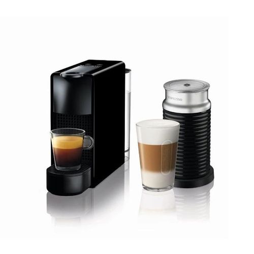 Cafeteira com aeroccino Nespresso Essenza Mini 220v black