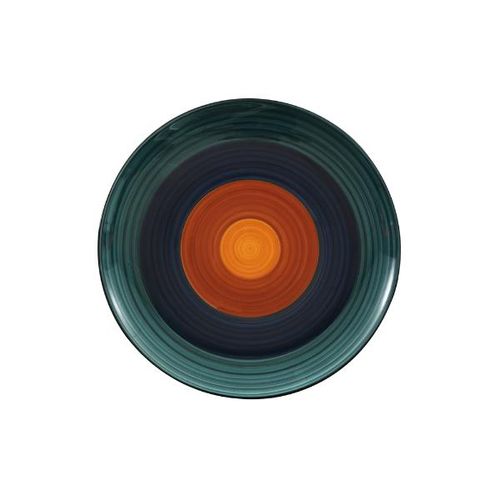 Prato raso em cerâmica Copa & Cia Curação 27cm