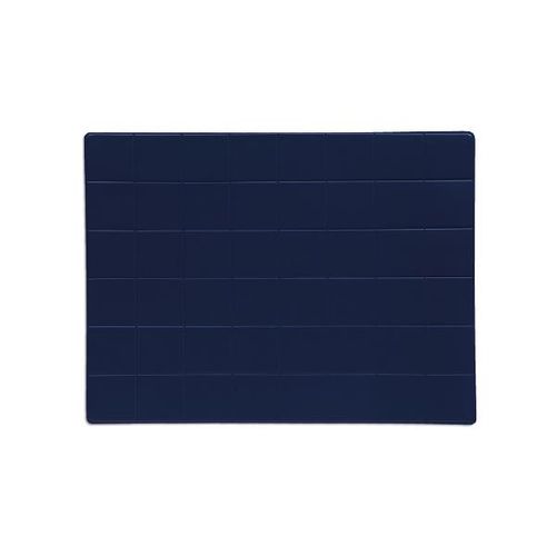 Lugar americano em pvc Copa & Cia Matte 31x42cm azul Lugar americano em pvc Copa & Cia Matte 31x42cm azul