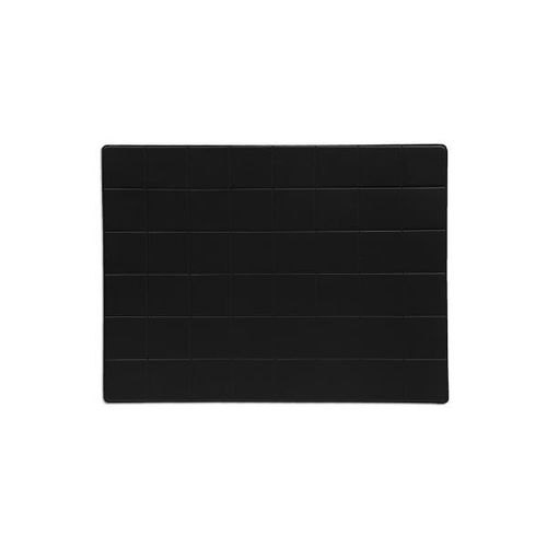 Lugar americano em pvc Copa & Cia Matte 31x42cm preto Lugar americano em pvc Copa & Cia Matte 31x42cm preto