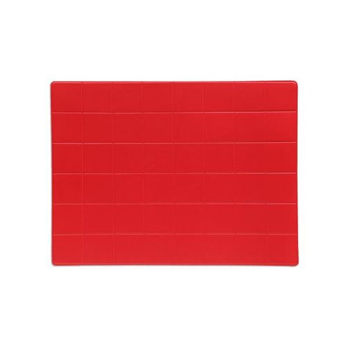 Lugar americano em pvc Copa & Cia Matte 31x42cm vermelho Lugar americano em pvc Copa & Cia Matte 31x42cm vermelho