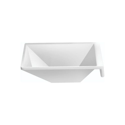 Porta-molho em melamina Marcamix Diamond 8,8x8,8cm branco Porta-molho em melamina Marcamix Diamond 8,8x8,8cm branco