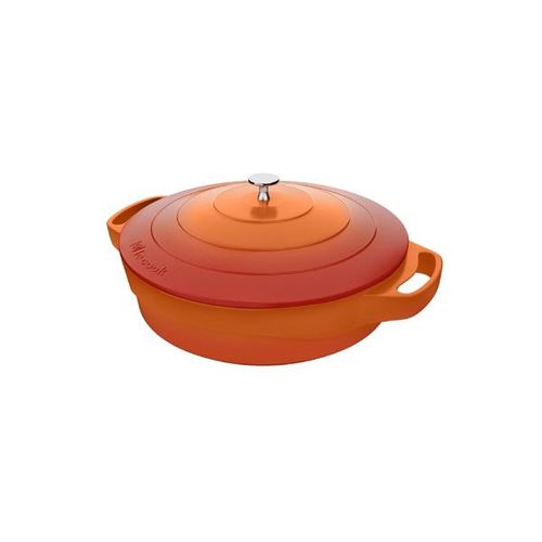 Caçarola com revestimento cerâmico baixa Marcamix Le Cook 24cm Caçarola com revestimento cerâmico baixa Marcamix Le Cook 24cm