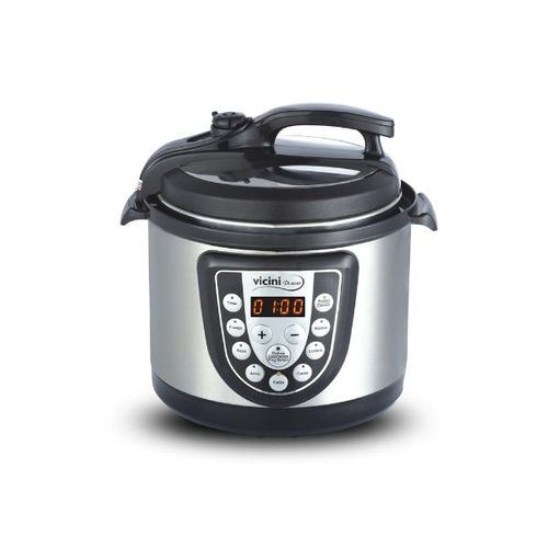 Panela de pressão elétrica Vicini 5 litros 220v inox Panela de pressão elétrica Vicini 5 litros 220v inox
