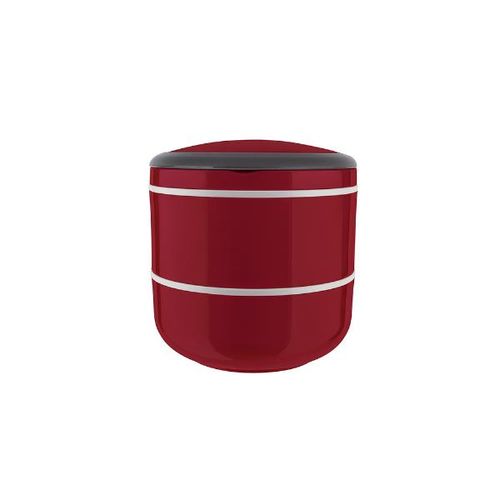 Marmita para microondas Euro Lunch box 1,4L Vermelho