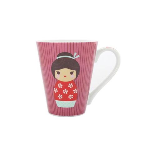 Caneca em porcelana Casambiente Girft Bonecas GIFT007/1 Caneca em porcelana Casambiente Girft Bonecas GIFT007/1