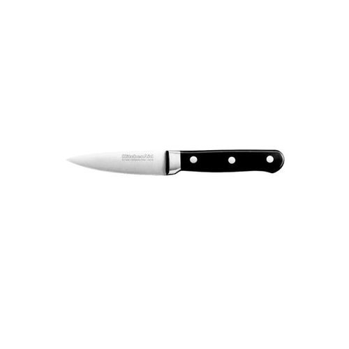 Faca para legumes em aço inox Kitchenaid Classic 9,3cm preta