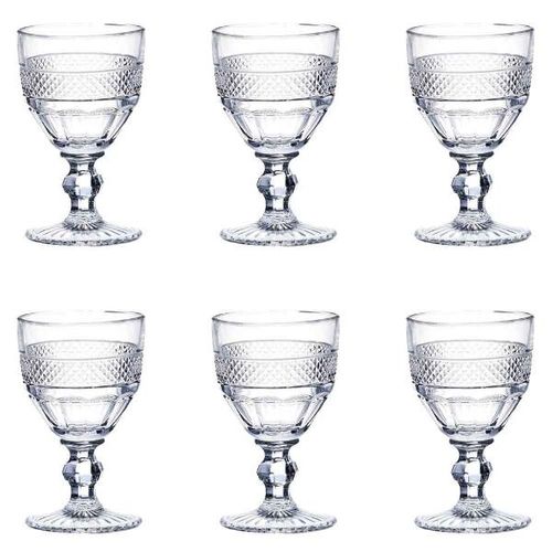 Jogo de taças para vinho Bon Gourmet Mirano 6 peças 210ml Jogo de taças para vinho Bon Gourmet Mirano 6 peças 210ml