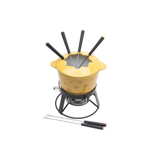 Fondue em cerâmica Bon Gourmet Connor 10 peças amarelo Fondue em cerâmica Bon Gourmet Connor 10 peças amarelo