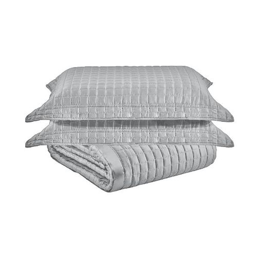 Colcha Acetinada Melbourne Rozac King 2,60mx2,80m prata Colcha Acetinada Melbourne Rozac King 2,60mx2,80m prata