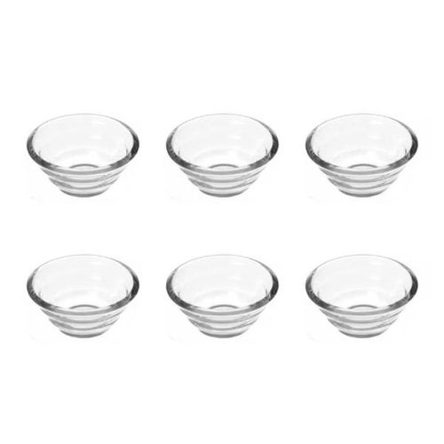 Jogo de petisqueiras em vidro Toyland Gastro Boutique 6 peças 96448 Jogo de petisqueiras em vidro Toyland Gastro Boutique 6 peças 96448