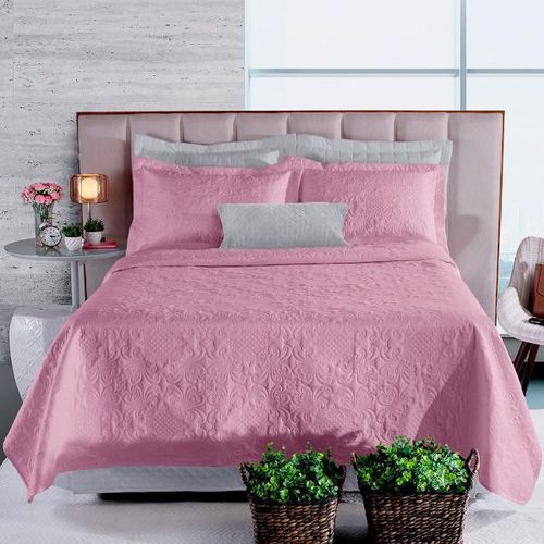 Colcha fashion in fiori Hedrons solteiro 160x240cm romance Colcha fashion in fiori Hedrons solteiro 160x240cm romance